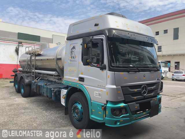 Mercedes ATEGO 2430 TANQUE INOX 6X2  Ano: 2015  